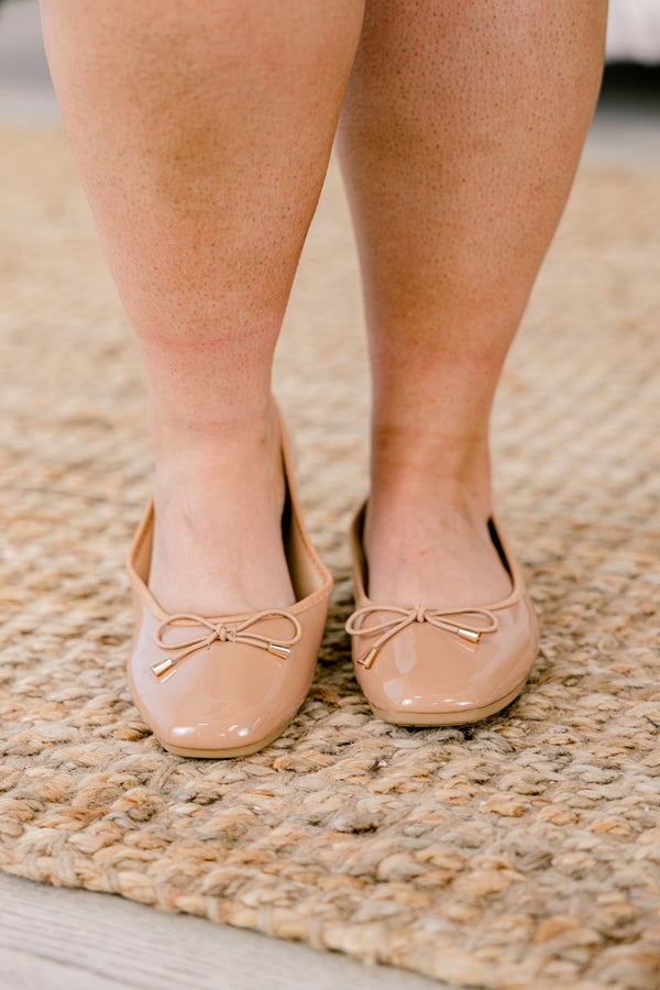 Ballerina Dreams Flats, Braun
