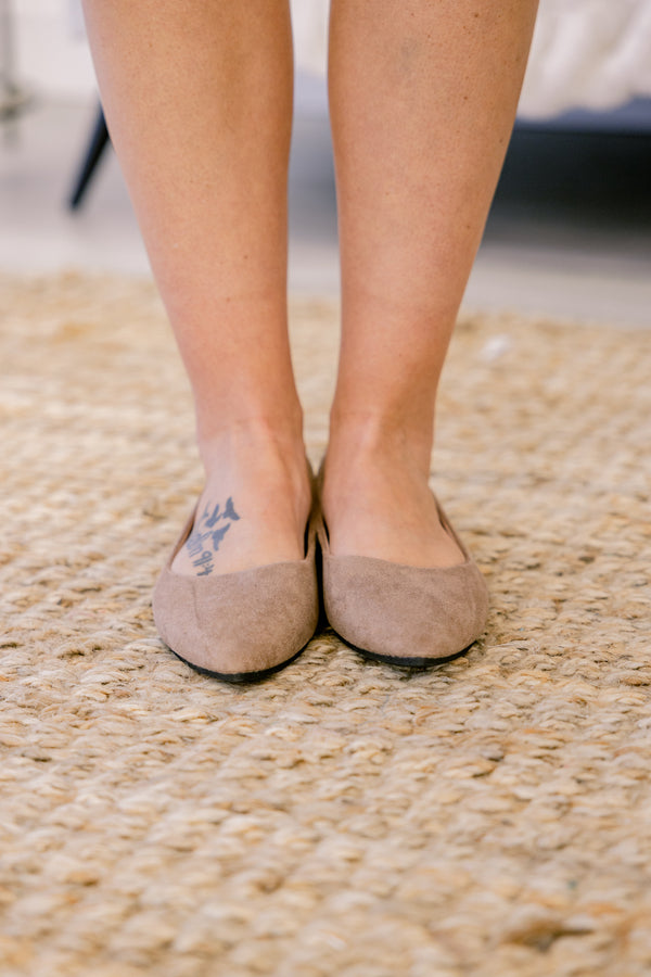 Barely On My Mind Flats, Taupe
