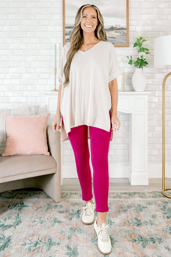 Be Someone Leggings, Himbeere