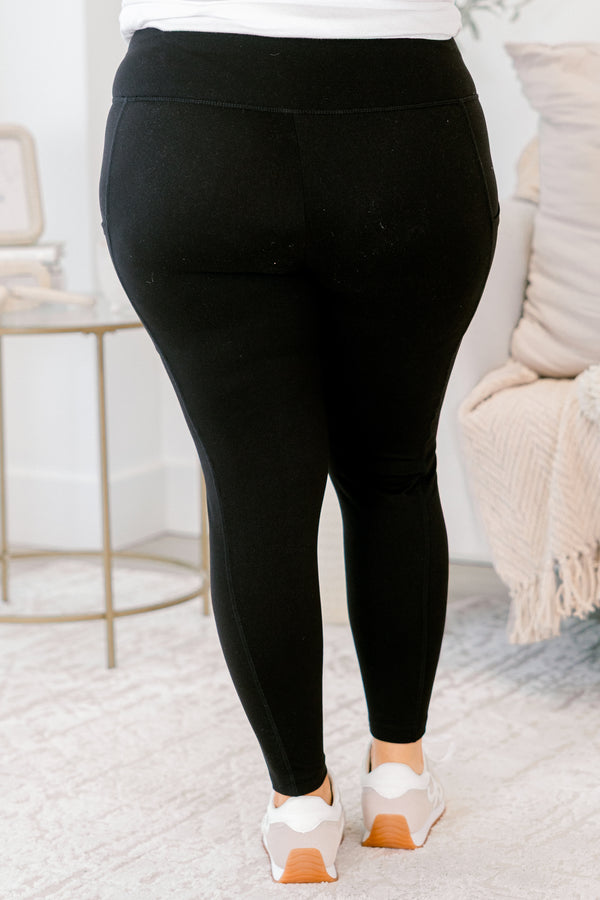 Be The Best You Leggings, Black