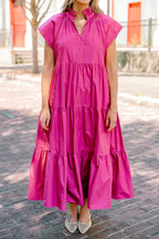 Beautiful Melody Dress, Fuchsia