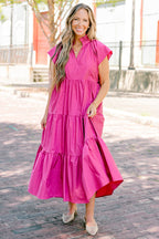 Beautiful Melody Dress, Fuchsia