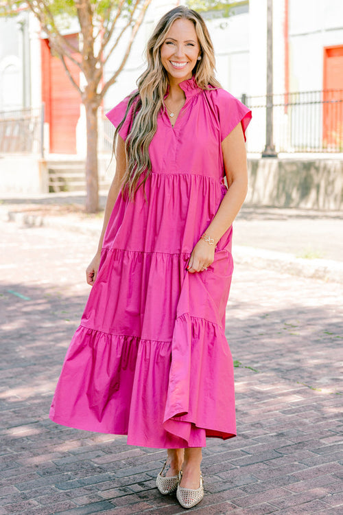 Beautiful Melody Dress, Fuchsia