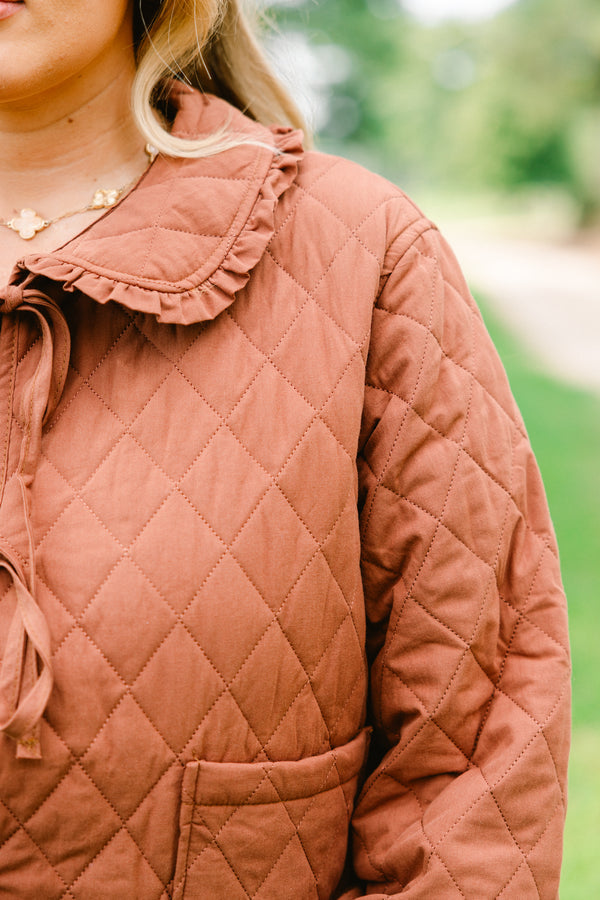 Beautiful Noise Jacket, Brown