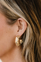 Before It's Over Earrings, Gold