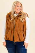 Behind Blue Eyes Vest, Brown
