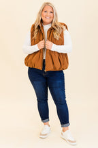 Behind Blue Eyes Vest, Brown