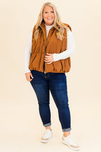 Behind Blue Eyes Vest, Brown
