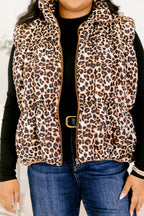 Behind Blue Eyes Weste, Leopard