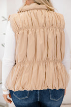 Behind Blue Eyes Vest, Taupe