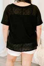 Best Of Days Top, Black