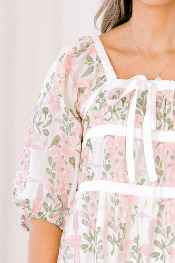 Best Wishes Dress, Pink