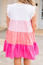Blocks Of Love Dress, Multi