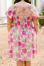 Blühendes Gefühlskleid, Rosa