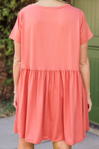 Bold Spirit Dress, Marsala