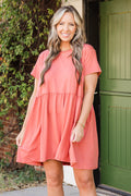 Bold Spirit Dress, Marsala