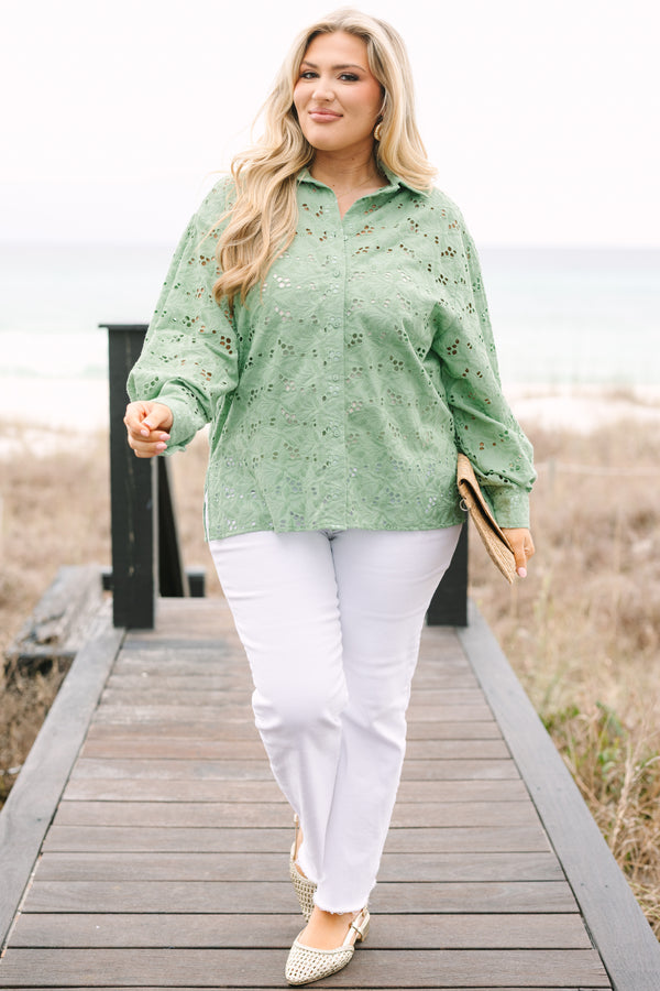 Born To Be A Star Top, Sage