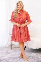 Breezy Beauty Dress, Red