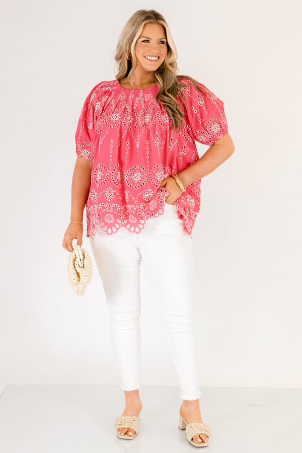 Bright Future Top, Pink
