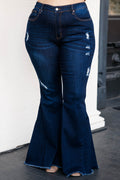 Bright Smile Jeans, dunkle Waschung