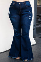 Bright Smile Jeans, dunkle Waschung