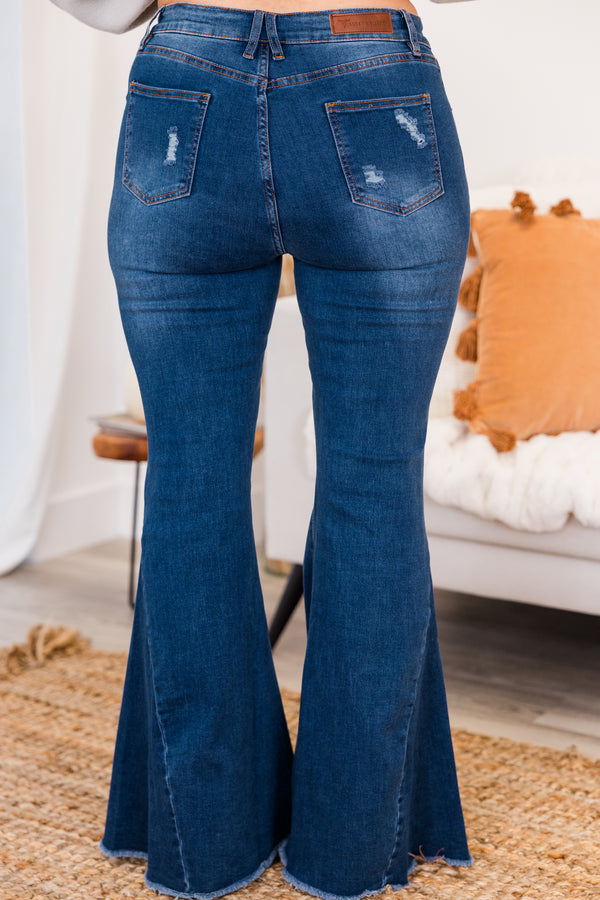 Bright Smile Jeans, mittlere Waschung
