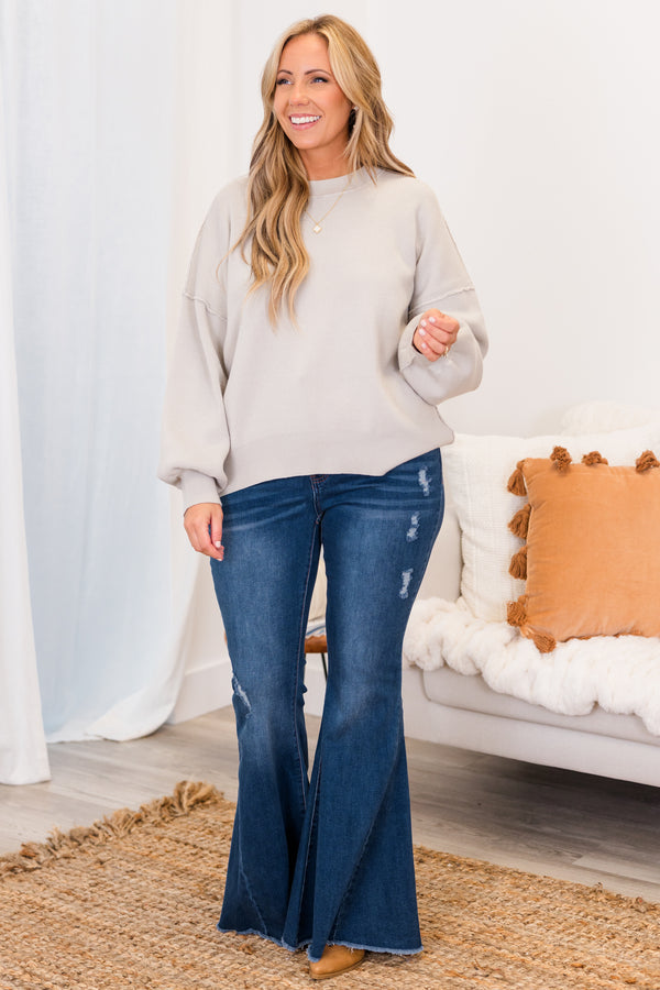Bright Smile Jeans, mittlere Waschung