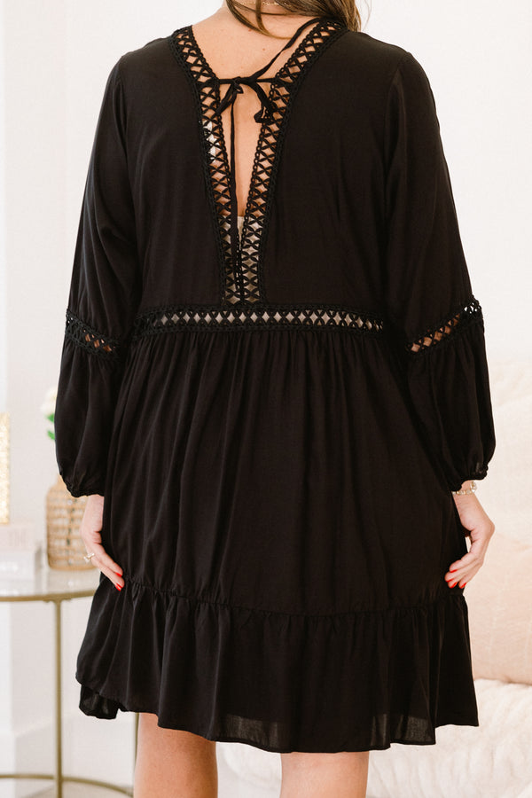 Brighten My Day Dress, Black