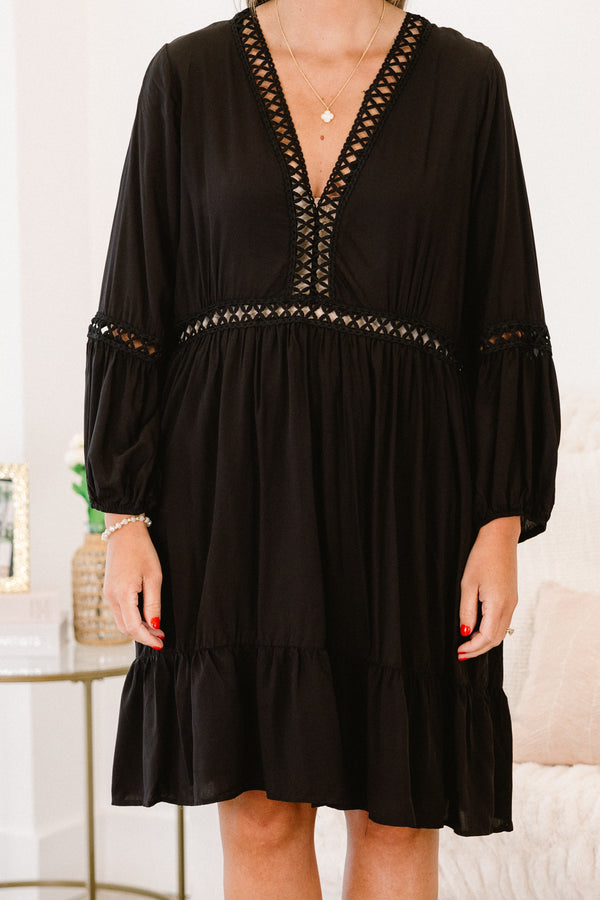 Brighten My Day Dress, Black