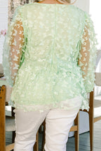 Butterfly Catch Top, Sage
