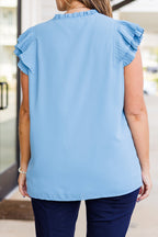 Buzz Word Top, Blau
