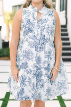 Call It Off Dress, White