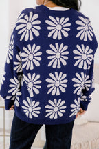 Call On Me Cardigan, Navy