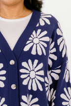 Call On Me Cardigan, Navy