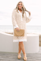Call It Paradise Kleid, Creme