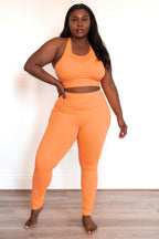 Came Here For Me Leggings, Coral