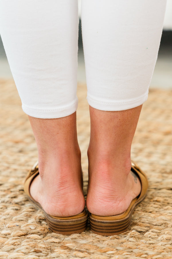 Corky's: Can't Be Best Sandalen, Cognac