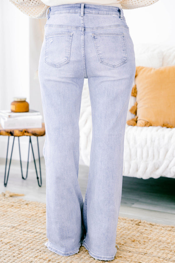 All Is Well Jeans, Light Wash