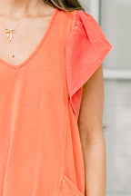Can't Get Enough Dress, Orange