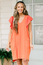 Can't Get Enough Dress, Orange
