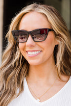 Can't Outshine Me Sunglasses, Black