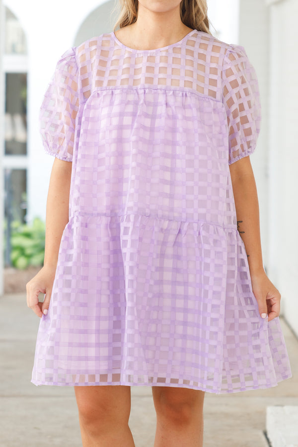 Sorgloses Liebeskleid, Violett