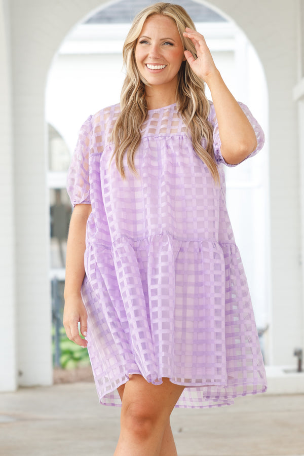 Sorgloses Liebeskleid, Violett