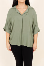 Carefree Top, Sage
