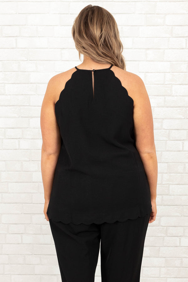 Catch Me At The Chateau Tank, Black