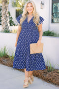 Catch Of The Day Dress, Navy