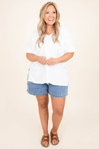 Catch The Tide Shorts, Denim