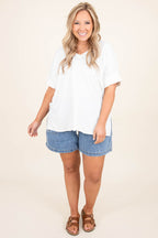 Catch The Tide Shorts, Denim
