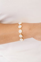 Catching Up With You Bracelet, Pearl