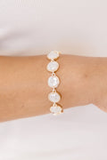 Catching Up With You Bracelet, Pearl